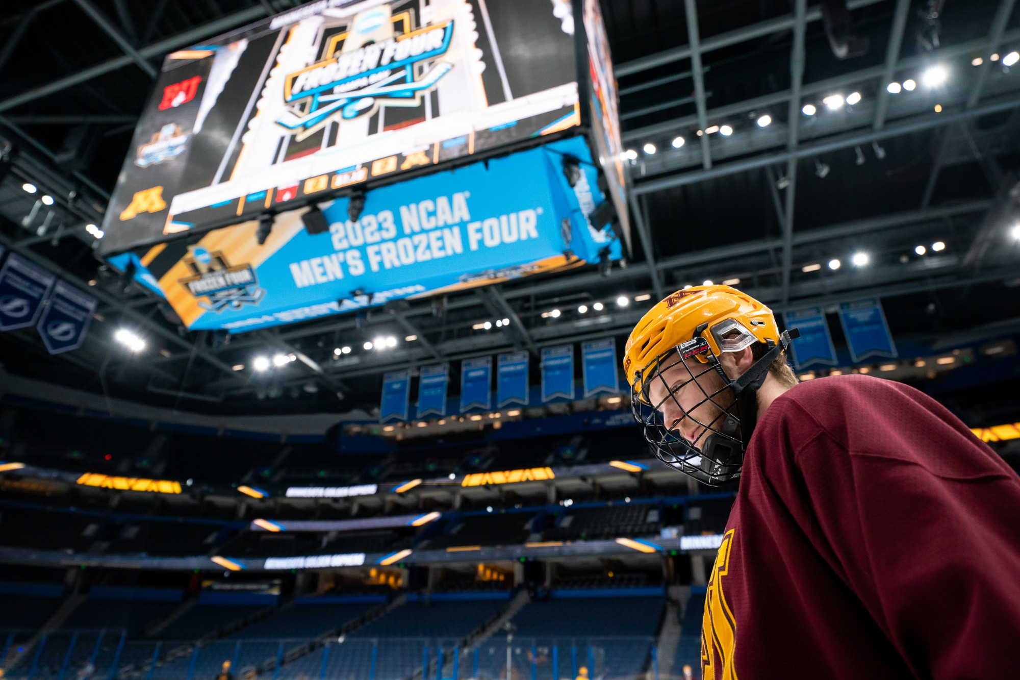 #1 Gopher hockey ready for Frozen Four (AUDIO)