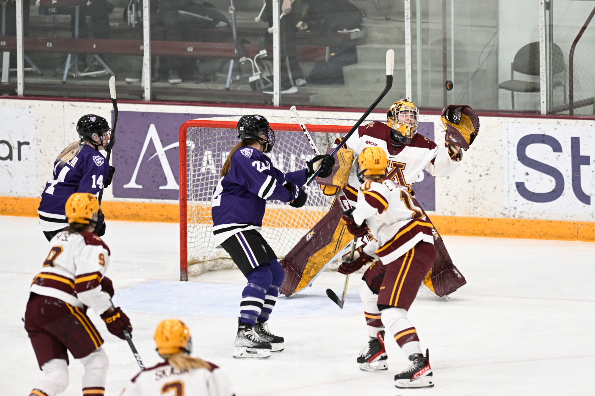 Tommies-Gophers set for hockey doubleheader at Xcel Energy Center in October